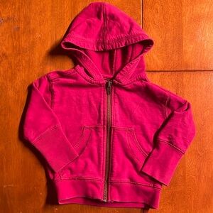 Tea collection magenta sweatshirt.